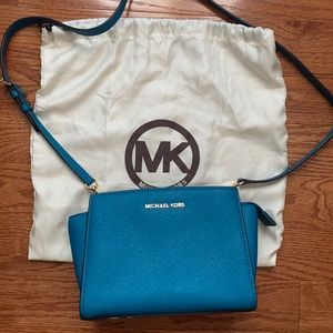 Michael Kors Selma Saffiano Leather Crossbody